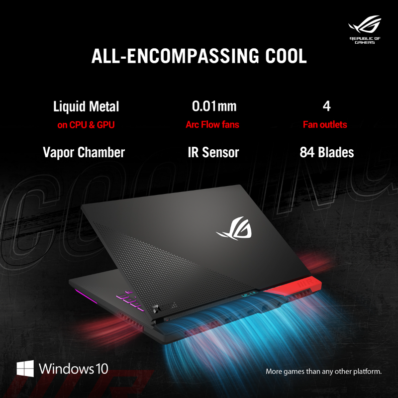ASUS_ROG_IN's tweet photo. Go all-in on AMD with the latest AMD Ryzen™ 9 5900HX CPU and AMD Radeon™ RX 6800M GPU along with AMD SmartShift Technology

Know More: https://t.co/g55wcTF600 

#ROG #ROGIndia #StrixG15 #gaminglaptop #Creators #Gamers #Professionals #AMD #Ryzen #Radeongraphics