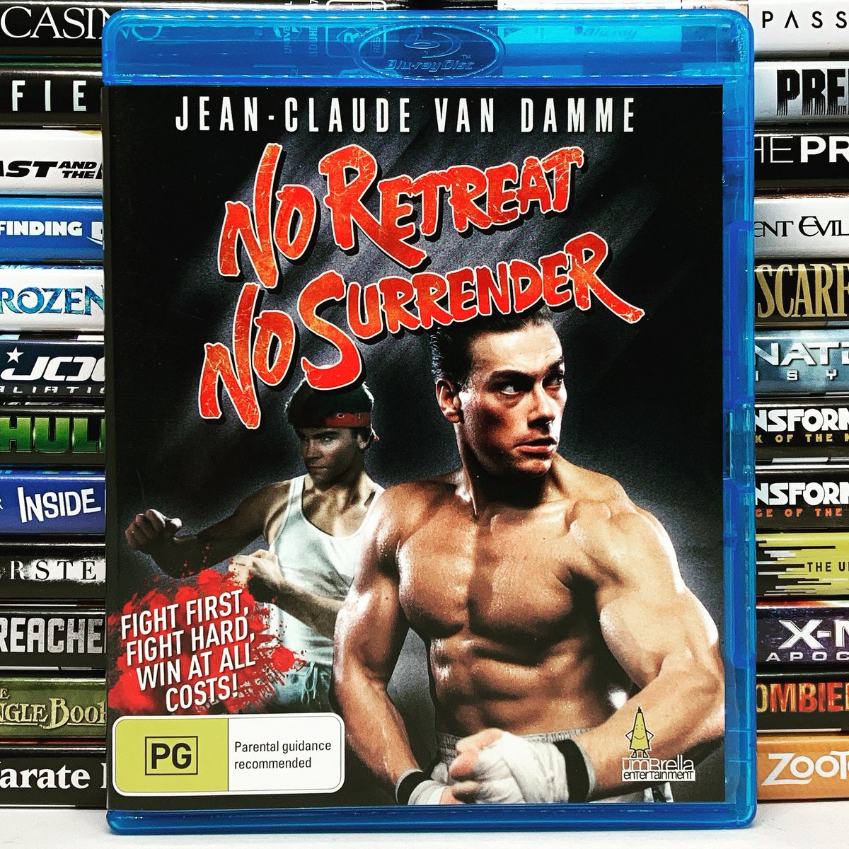 #Movie: No Retreat, No Surrender (1986) Bluray Edition. 

@JCVD #JeanClaudeVanDamme #Bluray #BlurayMovie #BlurayFilm #MovieNight #BlurayAddict #MovieTime #Cinephile #MovieCollector @UmbrellaEnt #BruceLee #MartialArts #Karate