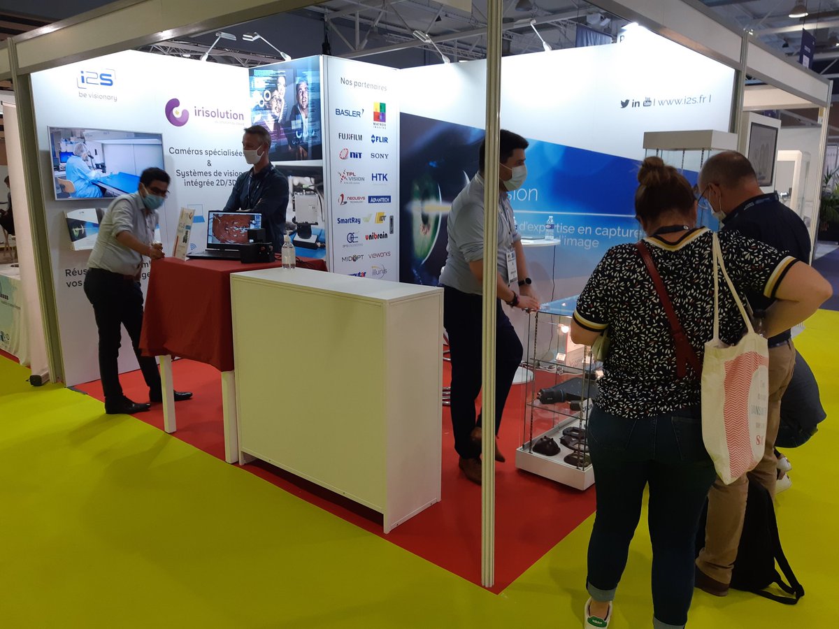 Measurement World Eurexpo Lyon <a href="/MeasurementW/">Measurement World</a> c’est parti pour 4 jours !
Rejoignez la Team i2S sur le stand 2J65 Hall2.  Najim Belbachir et Patrick Gagnaire sont à votre écoute pour discuter de vos projets de vision.

#i2S #machinevision #industrie #robotics #MW21 #metrology