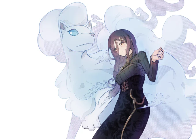 白雪さんとアローラキュウコンに痺れる憧れるぅ!
#巴絵 