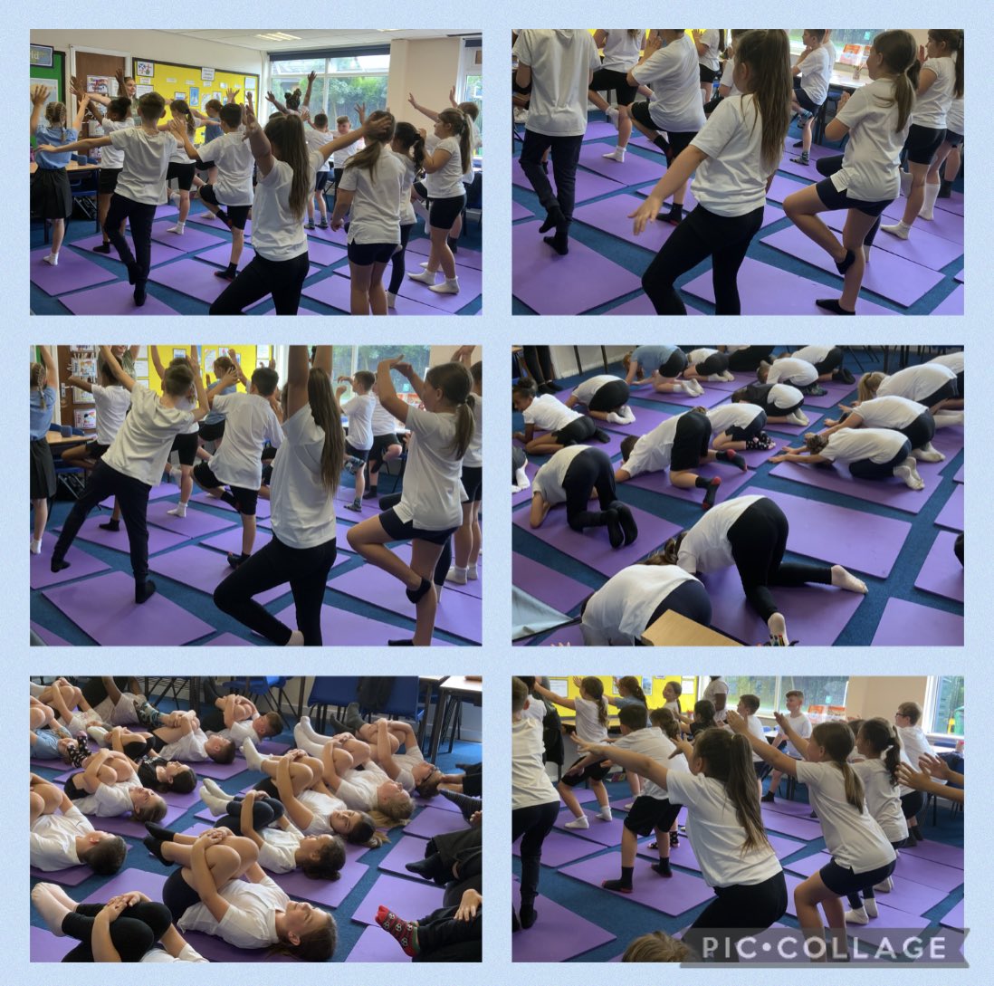 CanonjohnsonCE's tweet photo. Year 5 have been exercising their mind and body.
#activeangels https://t.co/ELNifr1tsZ