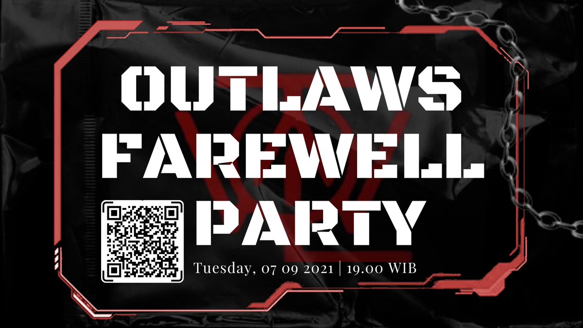 OUTLAWXS's tweet photo. ㅤㅤㅤ
ㅤ【 𝐎𝐔𝐓𝐋𝐀𝐖𝐒 𝐅𝐀𝐑𝐄𝐖𝐄𝐋𝐋 𝐏𝐀𝐑𝐓𝐘 】
ㅤㅤㅤ https://t.co/FhAp3uic6F