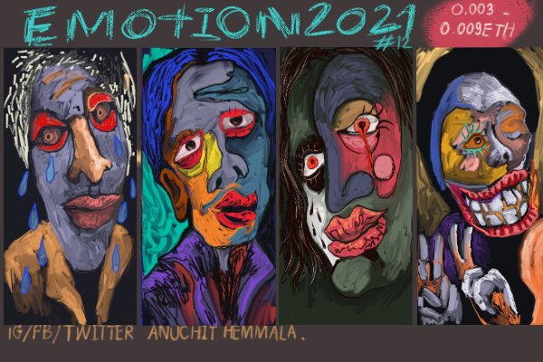 ❗❗❗NEW DROP ❗❗❗
My collertion emotions 2021 will have a total of 50 Pieces.
opensea.io/assets/emotion…