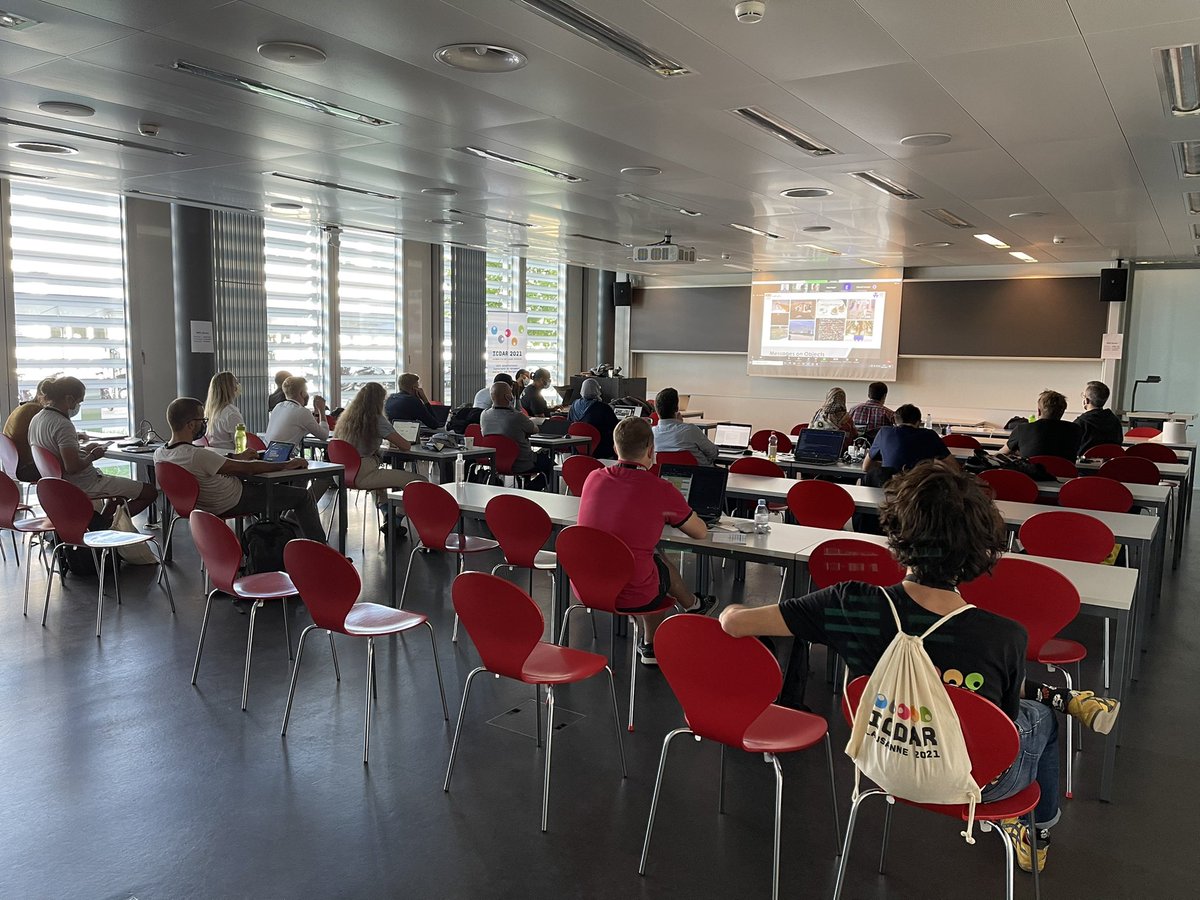 cbdar_workshop's tweet photo. The CBDAR 2021 workshop @icdar2021 has started. Keynote talk by Prof Koichi Kise is in progress in room BC01. https://t.co/dptU8etijZ