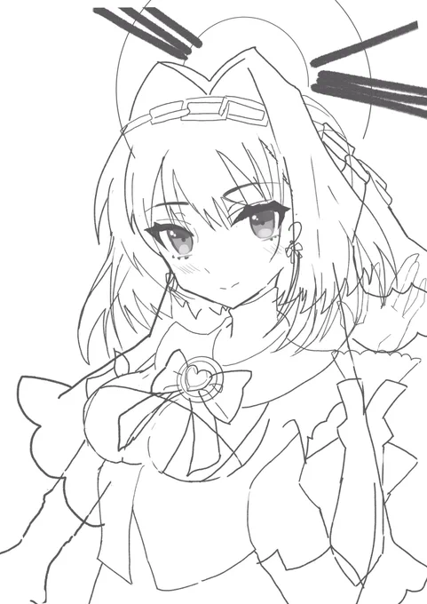 オーロ・クロニーちゃん可愛すぎて描いてる
wip 