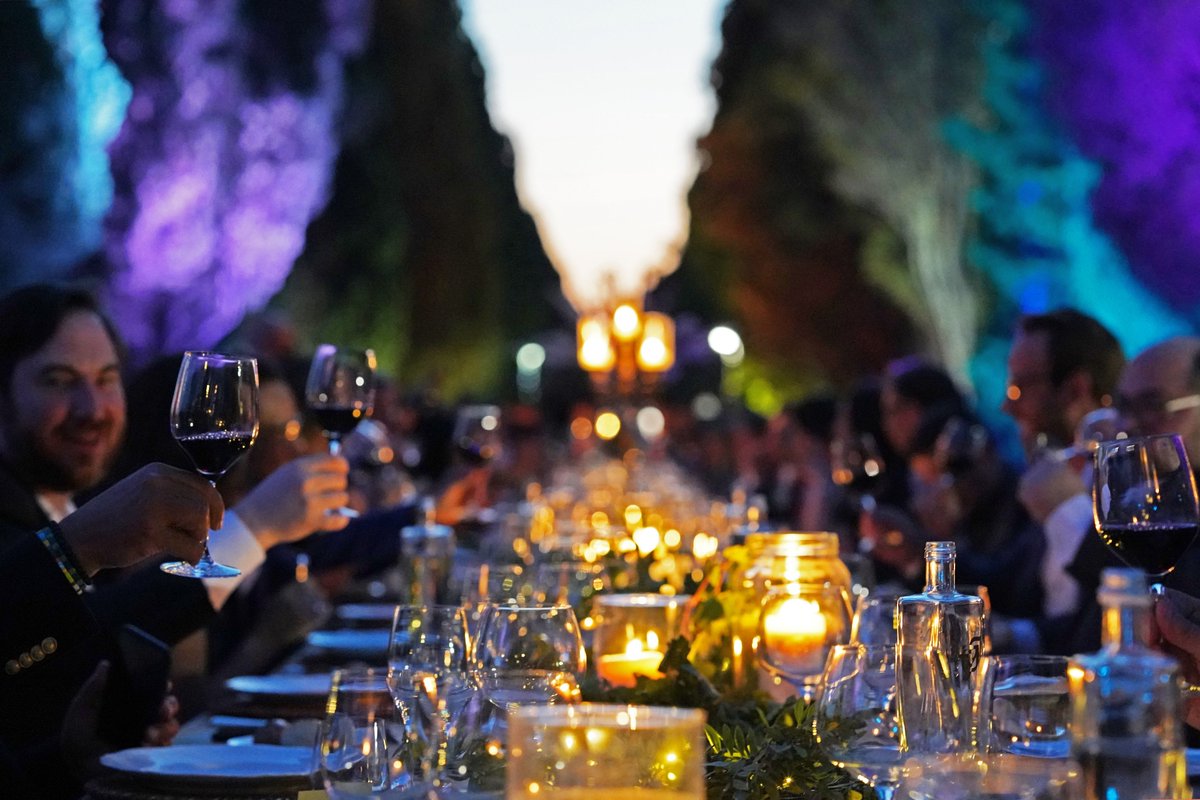 #BolgheriDiVino is a celebration of collaboration and territory organized by <a href="/CBolgheri/">Bolgheri e Bolgheri Sassicaia DOC</a> . Ornellaia was pleased to participate in the event dedicated to select press &amp; industry experts, culminating in dinner in the unparalleled location of Bolgheri's famous "cypress alley".