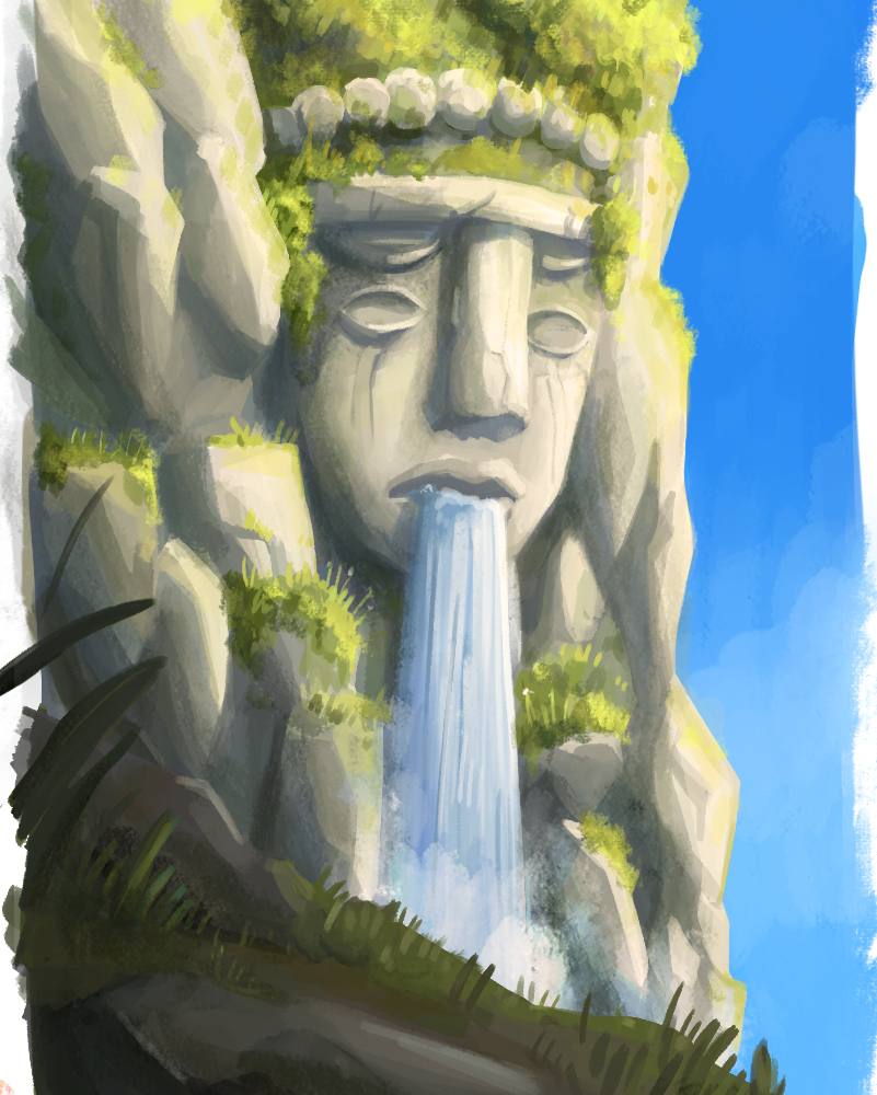 93Spedy's tweet image. Do you remember waterfall statue?
Well, i finally finished the 3rd study, the daylight one.
Took me over an year to finish this exercise (🤦‍♂️) but i&apos;m happy to have finished it.
Which is your favorite?🌄⛰🗿

#study #conceptart #studylight #waterfall #nature #2d #digitalpainting