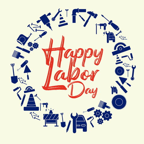 Labor Day is a time to pay tribute to American workers - by taking a day off from work! Enjoy your day, and be sure to eat your greens.