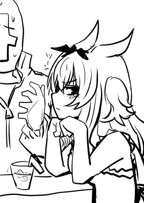 マヤノを子ども扱いしちゃダメだゾ。 