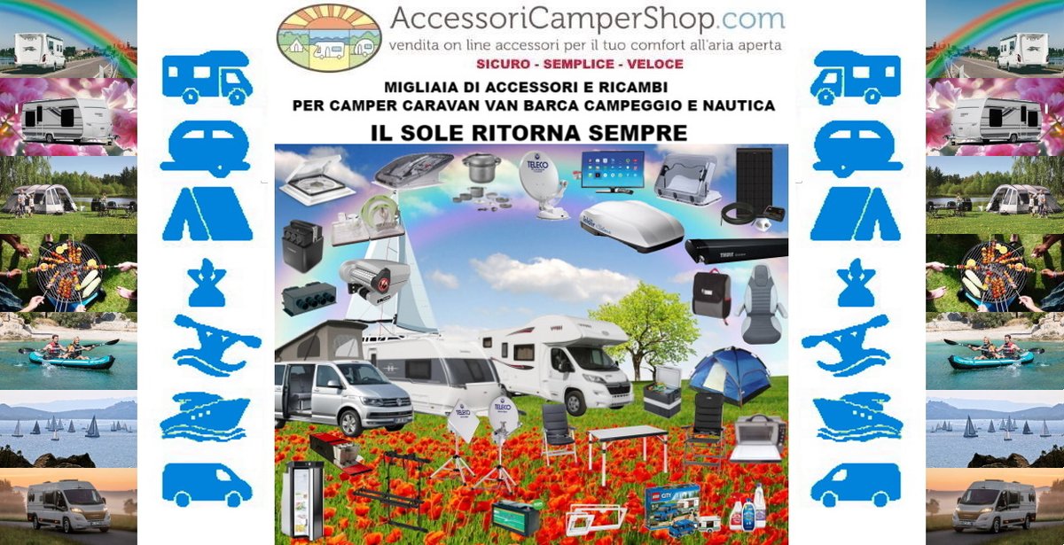 Accessori camper shop - vendita on line accessori per il tuo comfort all  aria aperta