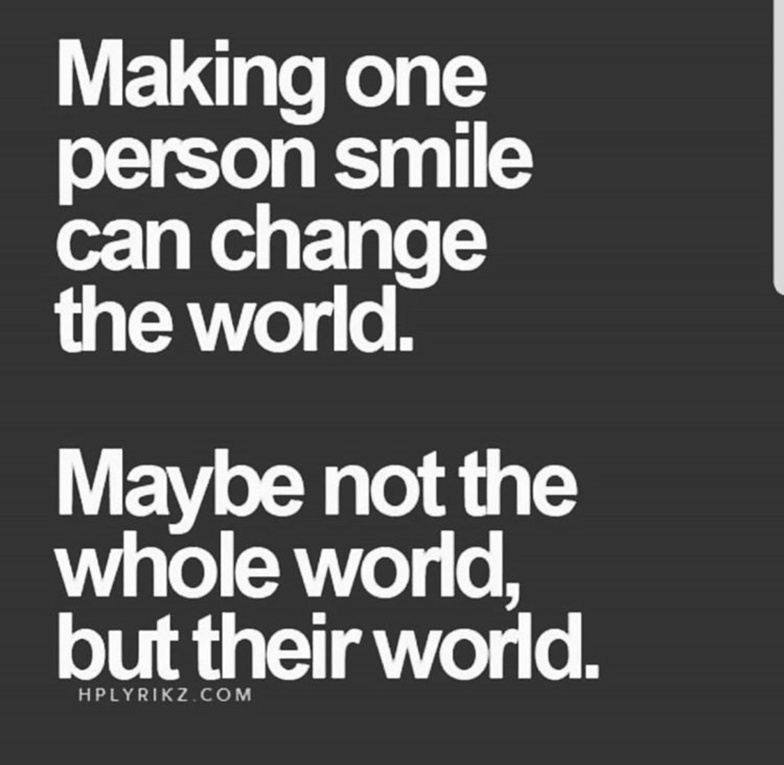 Believe that your smile alone can change the trajectory of someone’s day. Smile on! #LiveYourExcellence