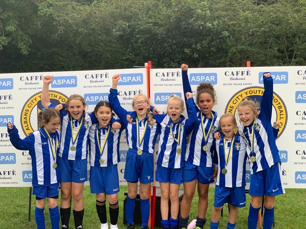 BSCFC under 9 girls entered their first tournament on Saturday at St Albans.  To say they were outstanding is an understatement, convincingly winning all their group games.  In the semis they met their match against the eventual winners from St Albans.  <a href="/BSCFCYouth/">BSCFC Youth</a> <a href="/BSCFC_Girls/">BSCFC_Girls</a>
