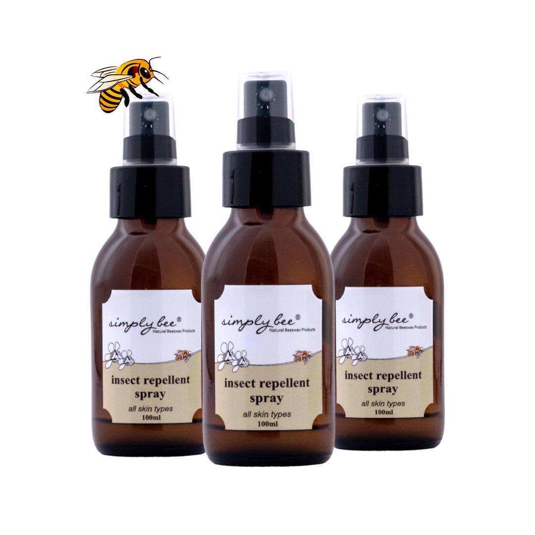SimplyBeeSA's tweet photo. Spring is awesome - but it comes with bugs! π¦
Simply Beeβs insect repellent spray is an entirely all-natural blend of essential oils to keep pesty insects at bay.π
#bugfree #simplybee #repellentspray #insectrepellent #hopefield #southafrica #casteroil #eucalyptusoil https://t.co/F8vT5wJ468