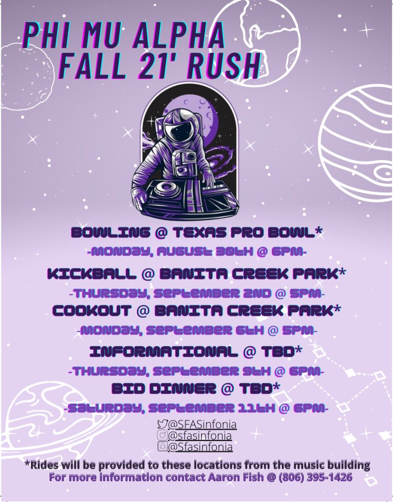SFASinfonia's tweet photo. Oh yea baby, we can grill! 
Come out tonight at 5 pm for some good food and good times!! 🍳🥞😎
#sfasu #sinfonia #rushspring22 #rush #phimualpha #axeem #jacks https://t.co/0VRR3VYYgo
