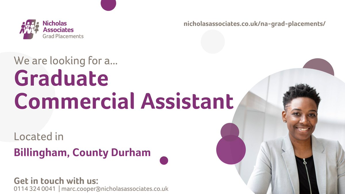 GradSpecialists's tweet photo. 🚨Check out this exciting new opportunity!⠀⠀
💼Graduate Commercial Assistant⠀
📍Billingham, County Durham
📄Opportunity for a Biology graduate with an interest in marketing to work with a chemical synthesis manufacturer.

#graduate #jobs #hiring https://t.co/USgxyGVXOa