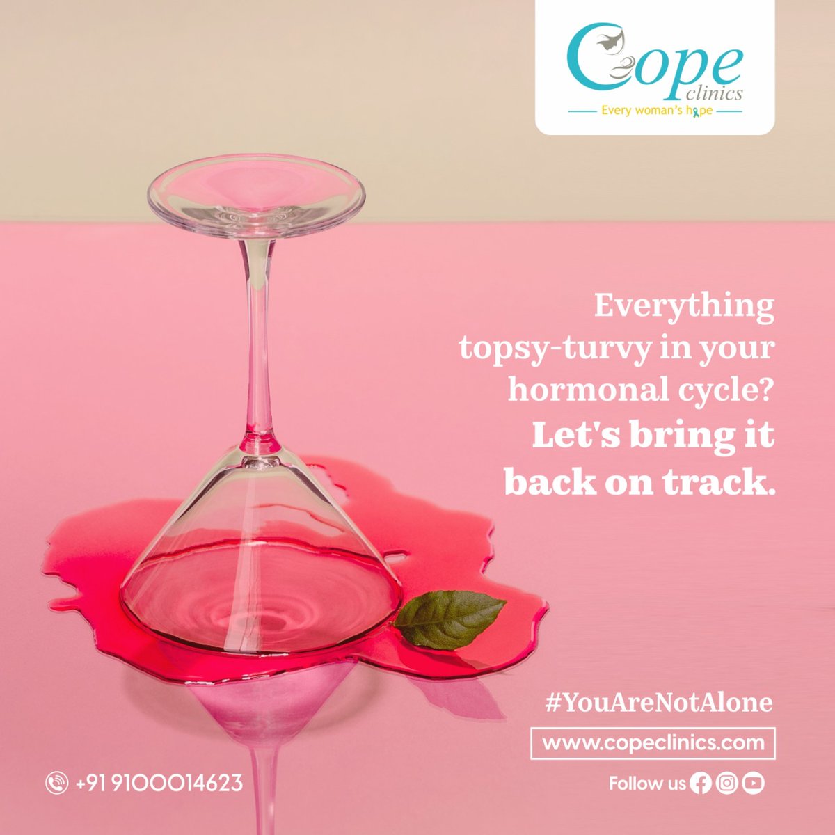 copeclinics's tweet image. At Cope Clinic, we listen to your symptoms, ask you questions, understand your cycle, and help you feel like yourself again!

Book your appointment at copeclinics.com or +91 9100014623.
 
#endometriosis #adenomyosis #LAPEX #endoemtriosisexcisionsurgery #PCOS  #copeclinics