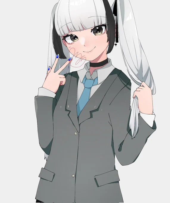 アイコン企画の子たちです…楽しく描けました('ω`) 