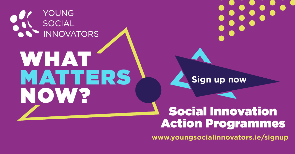 YSInow's tweet photo. Want to support the young people in your school to bring about positive change on issues that matter to them? Register today for one of our social innovation action programmes and engage, motivate and inspire your students! Sign up now! https://t.co/iu6l8CH05N https://t.co/CiVPIL53s8