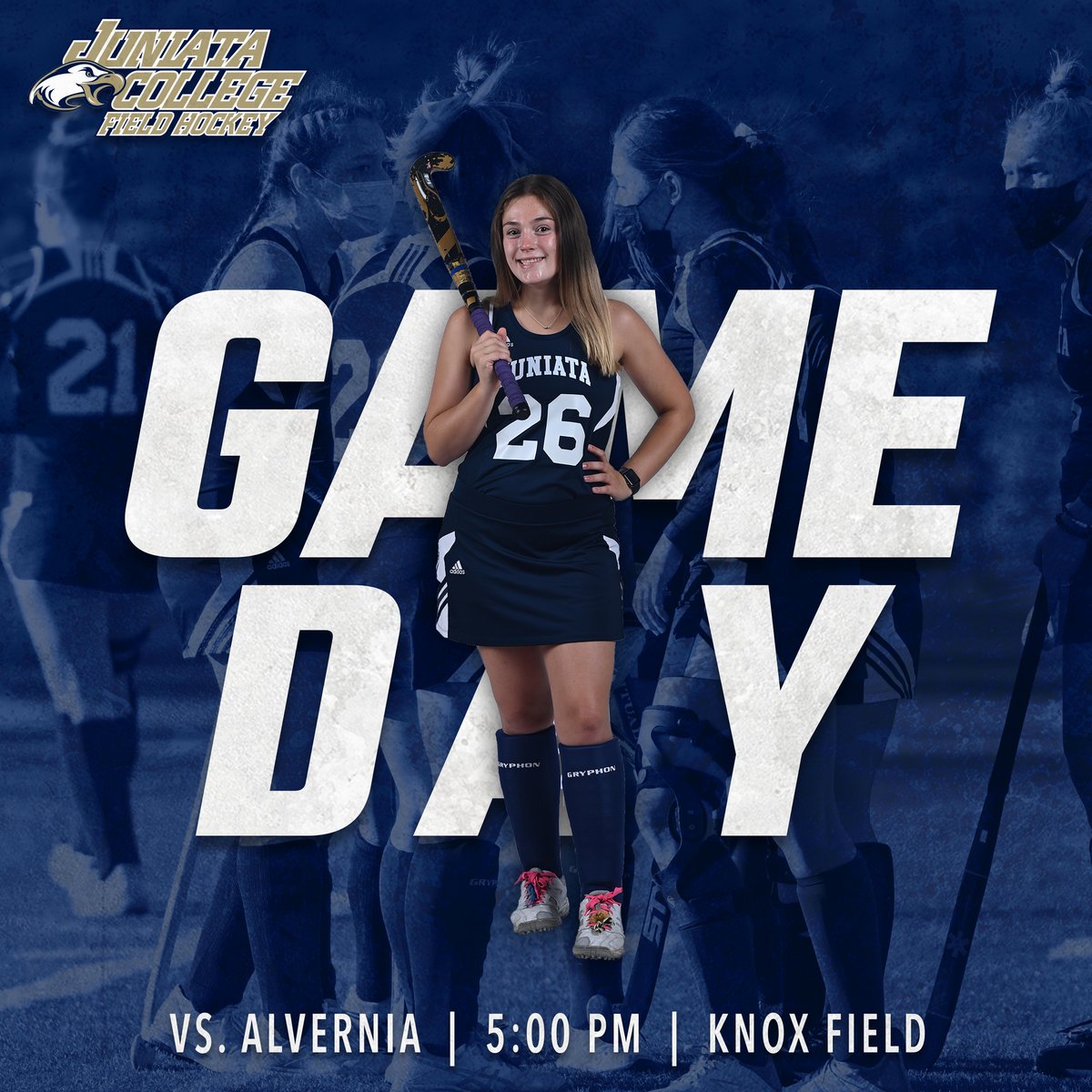 JuniataEagles's tweet photo. Field Hockey has their first home game against Alvernia today at 5! #wingsup #jcfh https://t.co/pXnCNkDzmE