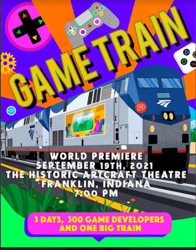 GoPIXLS's tweet photo. Get inside the mind of a game developer as they travel with 300 others on a train across the country.  Check out this exciting new trailer from GoPiXLS: https://t.co/LlhgPR47WQ

#moviepremiere #film #gopixls #gametrain #gamedevelopers #gamingconference #gamers https://t.co/U95cceRV23