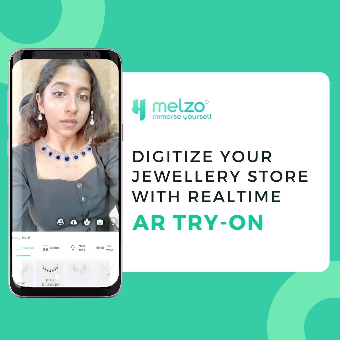 Melzo_E_Learn's tweet photo. Integrate Real-Time AR Trials, E-Commerce, Manage Inventory, all at once.
Digitalize your Jewellery Store with Melzo's Noor.
#virtualreality #augmentedreality #artryons #virtualtryons #jewellery #jewelery #jewellerymarket #retailers #jewels #gems #jewellerydesigner https://t.co/JxmEwNAjcj