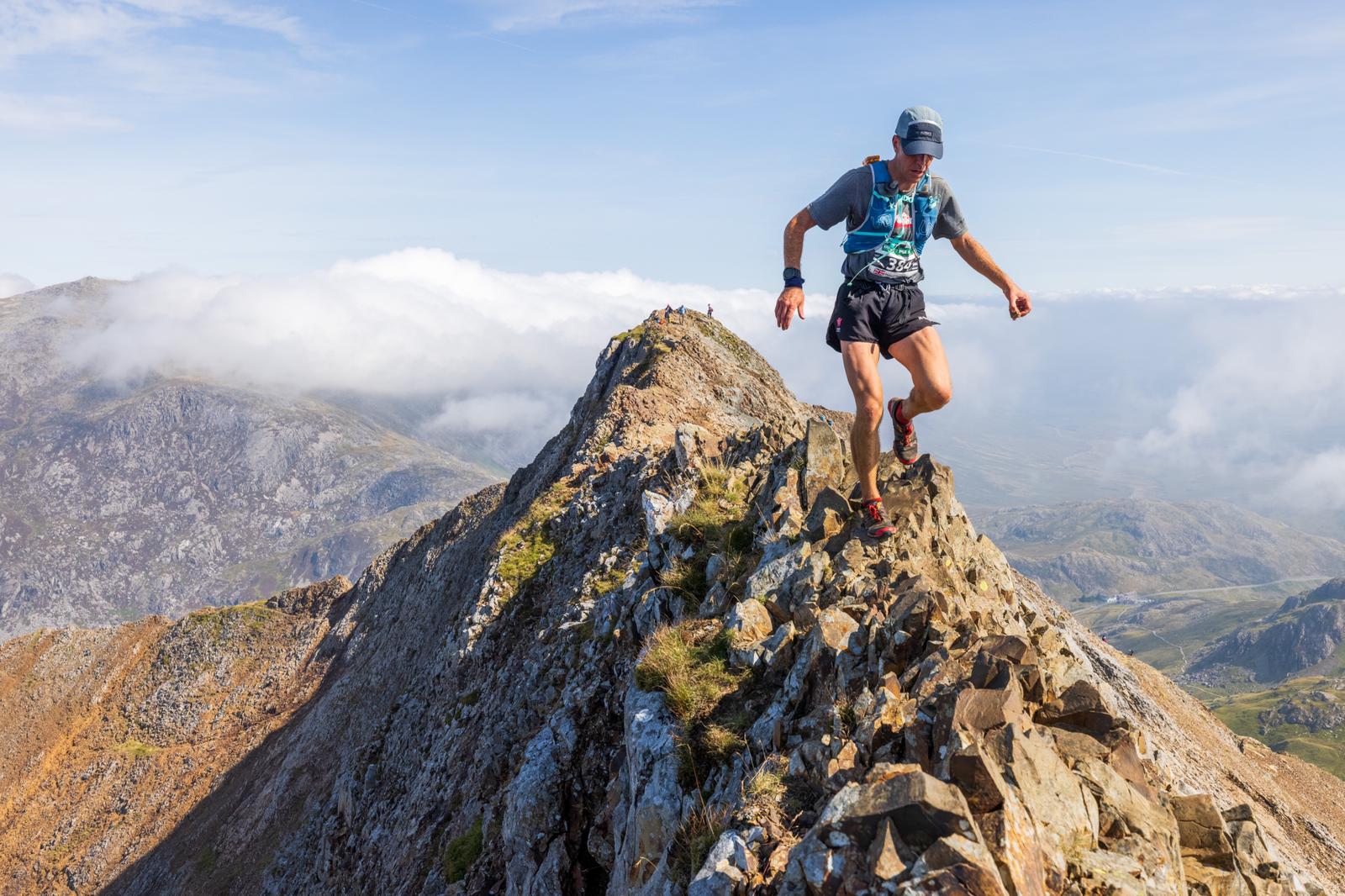 The Dragon on Twitter "First runners heading over Crib Goch 🔥 📸