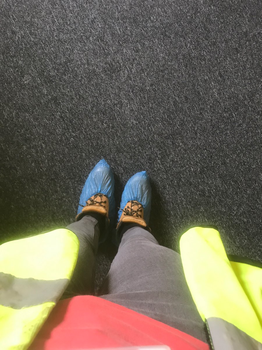 It’s blue shoe day!!!!! Any Construction Project Manager will know that this is a good day indeed <a href="/LTUDevelopments/">Leeds Trinity University Developments</a> <a href="/LeedsTrinity/">Leeds Trinity University</a> #blueshoe #Construction #projectmanagement