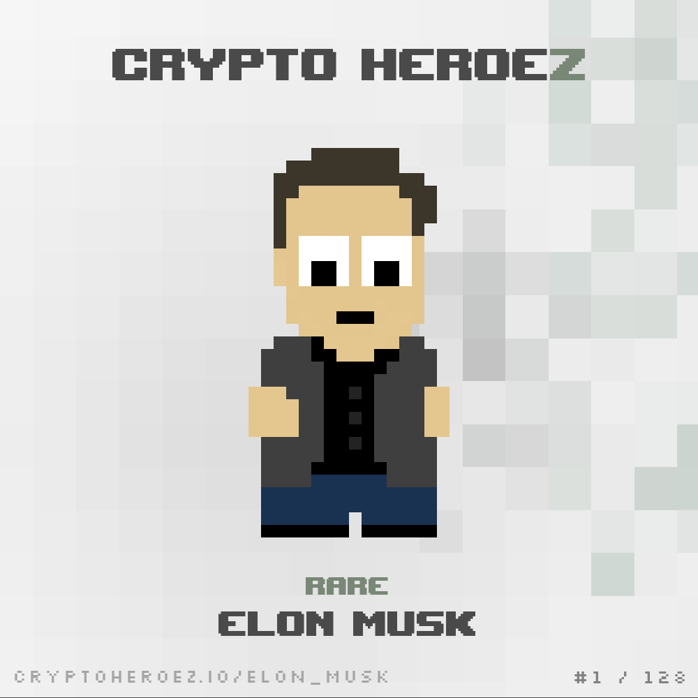 crypto_heroe's tweet photo. 🎁Crypto Heroez epic giveaway🎁

Prizes:
- 3x T-shirt with crypto hero of your choice
- 1x Epic Beniamin Mincu #CNFT 
- 1x Elon Musk #cNFT
- 1x Only laser eyes #cNFT available - Jimmy Song

Rules:
✅follow @crypto_heroe
✅retweet 
✅tag 2 friends

#CardanoNFT #NFTGiveaways 

1/2 https://t.co/RxfYXBqS8F
