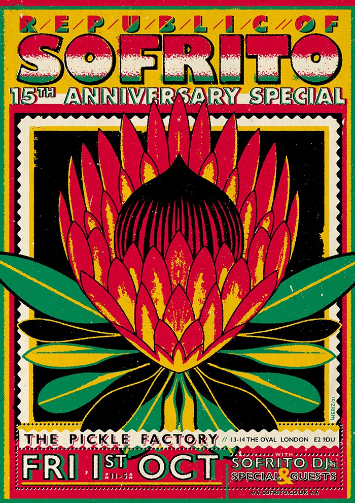 Ready for a dance? We're celebrating 15 years of Sofrito at the <a href="/PickleFactoryE2/">The Pickle Factory</a> on 01/10 with the extended Sofrito family - advance tickets available from <a href="/SOTUSOHO/">Soundsofthe Universe</a> <a href="/thegunwellst/">thegunwellst</a> &amp; Eldica Records Dalston