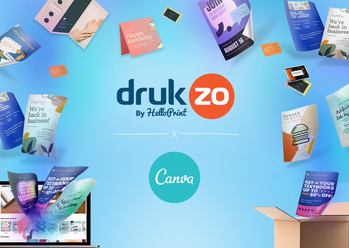 Drukzo werkt samen met <a href="/canva/">Canva</a>  - 's werelds snelst groeiende online designtool! 🚀Kies uit duizenden gratis ontwerpen, afbeeldingen en elementen en laat de designer in jou los. Probeer het vandaag nog!

drukzo.nl/ontwerp-templa…

#makkelijkontwerpen #easydesign #zelfontwerpen