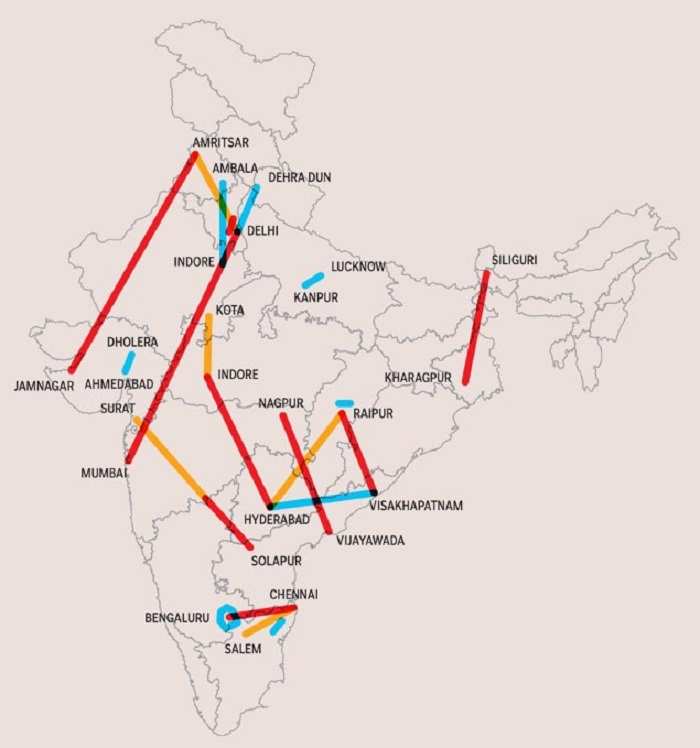 Namma_Bengaluru's tweet photo. The major expressways projects in the country, two of them from our own @Namma_Bengaluru PRR and Bengaluru Chennai Expressway. Do we need development at the cost of trees. #savetreessavelives #savetreesofblru #savetrees #save6316trees https://t.co/ZE0WaIFVFX