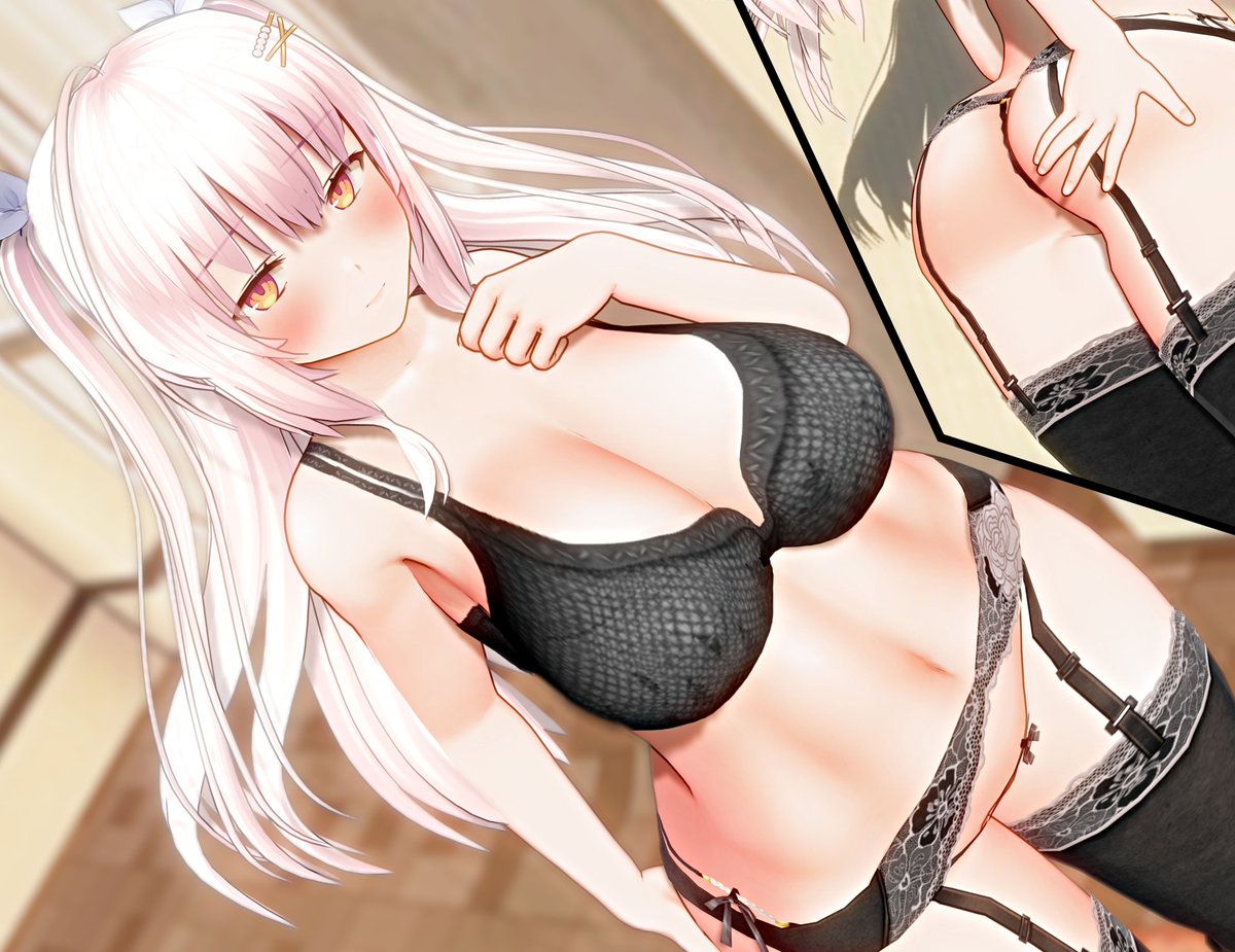 黒い下着🖤
#黒の日 