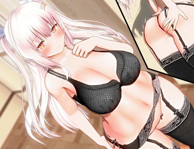 黒い下着🖤
#黒の日 