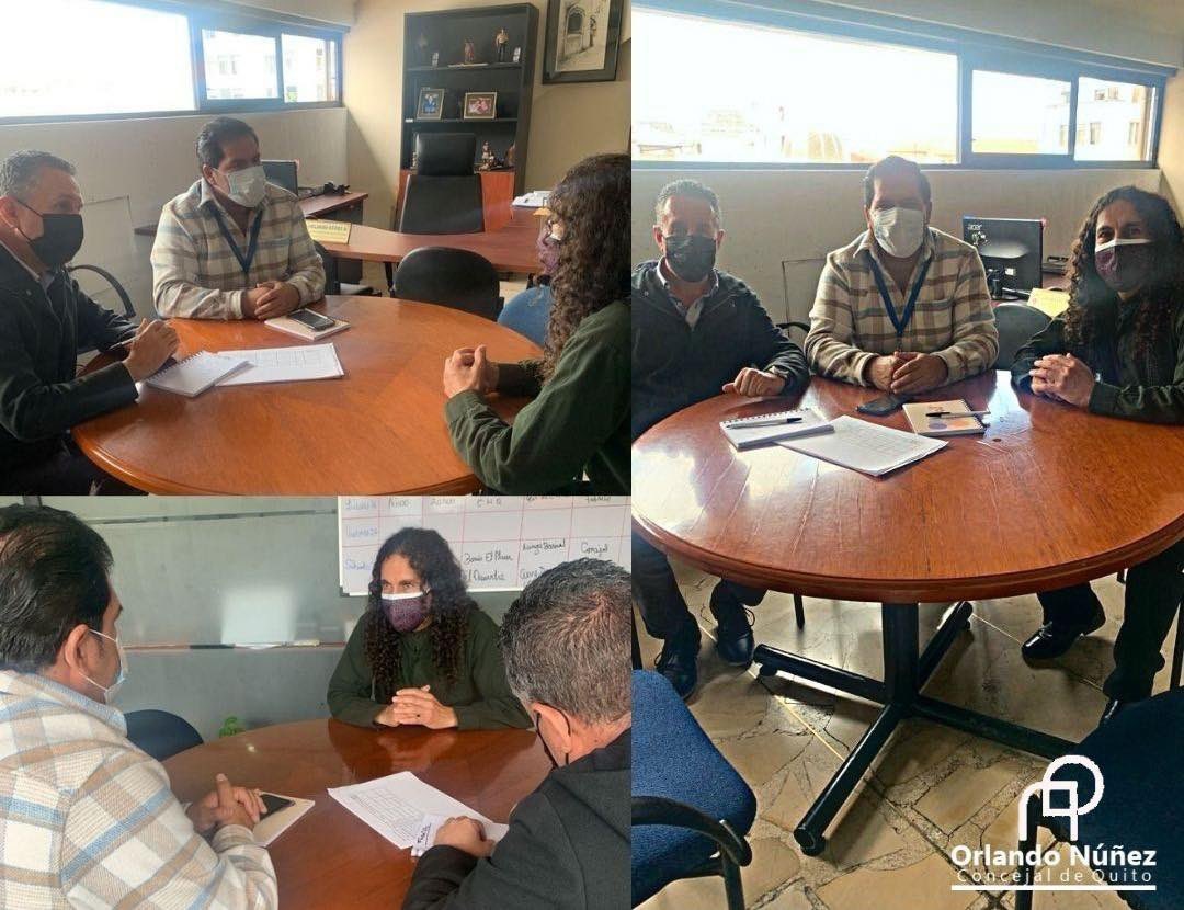 Hemos recibido a un gran exponente de la #música andina con quien intercambiamos ideas y  aportes importantes para la #reactivación de la actividad musical de nuestro lindo #Quito. 
#orlandonuñez 
#concejaldelacultura
#quitosereactiva