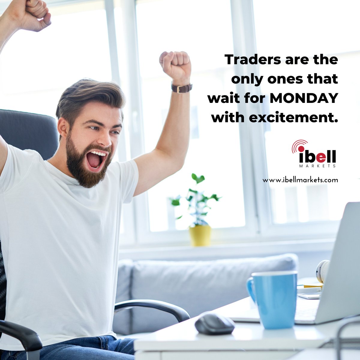 Forex Traders are the only ones that wait for MONDAY with excitement. 

Monday is exciting when you know what you are doing and succeeding. It may take time but you will get there. 

IBellMarkets.com

#monday #forex #forextrading