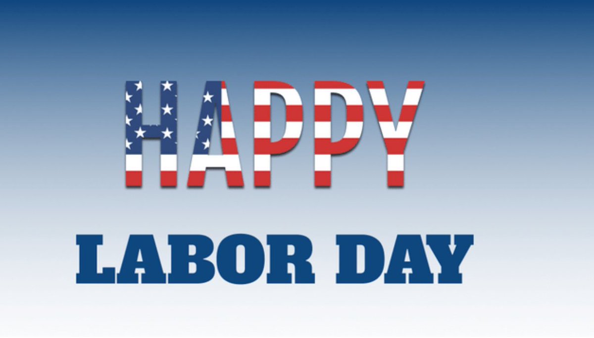 Wishing you a safe and Happy Labor Day!

#LaborDay
