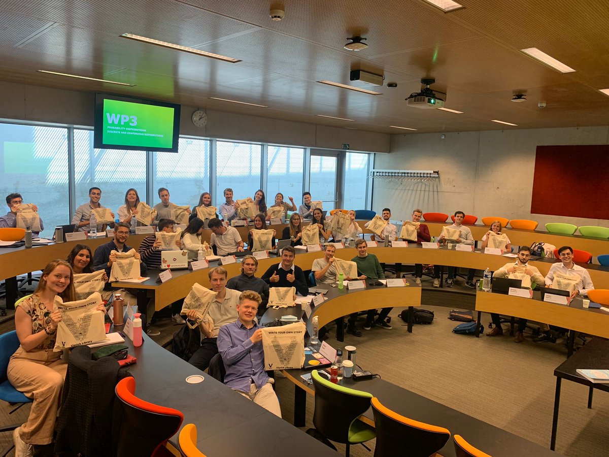VlerickLibrary's tweet image. About last week... So grateful to welcome our Masters back at our @Vlerick campuses and what a joy offering their study books in brand new tote bags 😍 #bookpickup #VlerickLibrary #WriteYourOwnStory