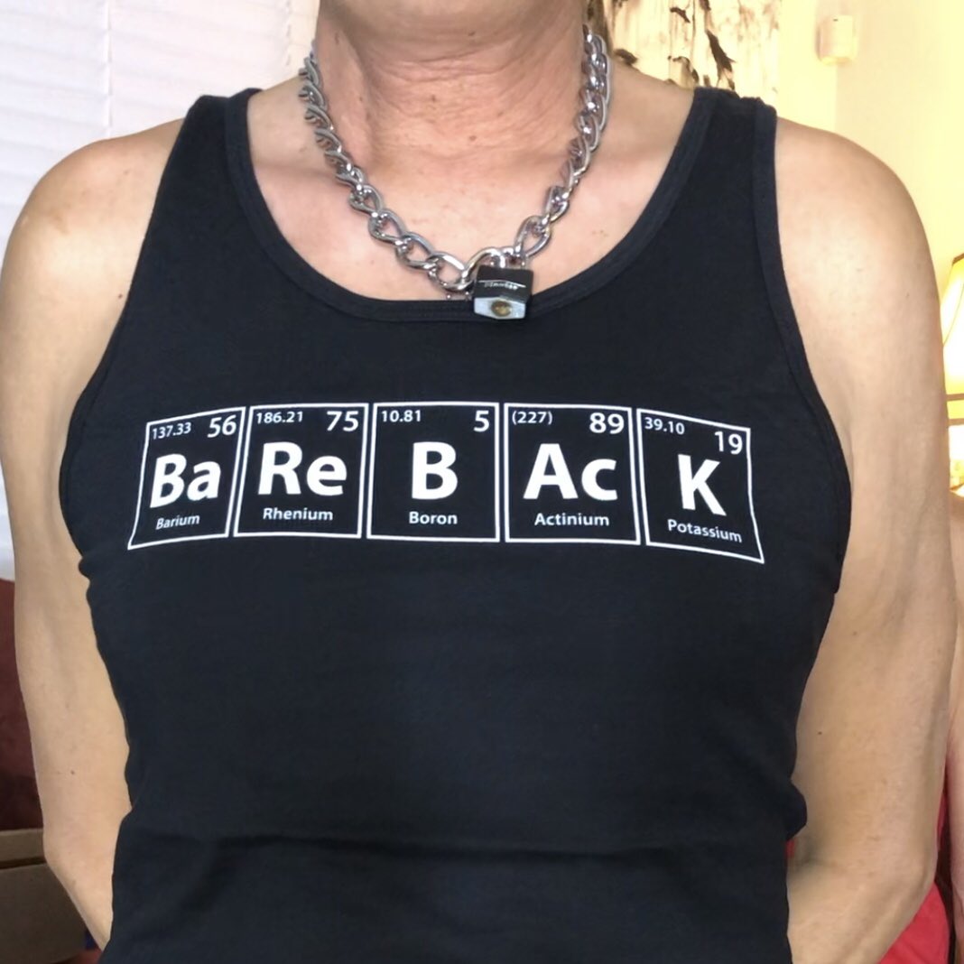 chastity_chink's tweet photo. Sir handcuffed my hands behind my back and had me show that bareback is all element-ary.
#barebacking #rawislaw
#chastity #chastityboy #lockedchastity #periodictable
#lockedcollar #slave
@SLAVEBOYTOM @TIMPorn @elof74 https://t.co/12KsKA6mqm