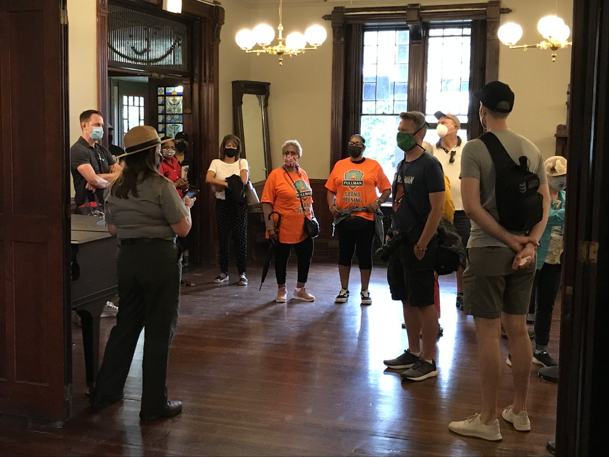 Thank you to all who attended the Labor Day weekend Grand Opening celebration at Pullman National Monument and Pullman State Historic Site in Chicago. Thanks to IDNR staff, NPS staff, partner organizations, volunteers, and neighborhood residents for your work and support.