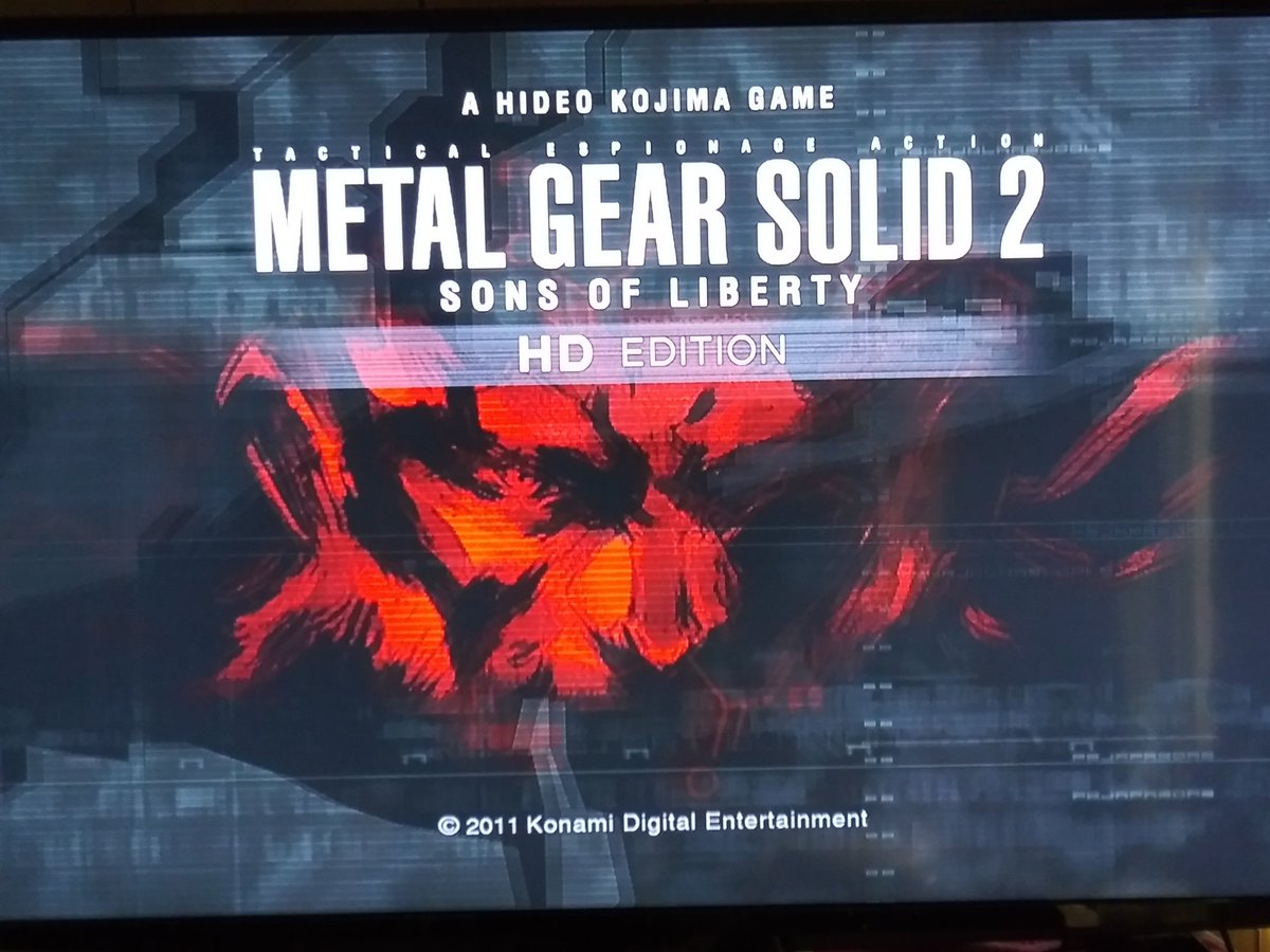 danielsdecals's tweet photo. Time to take a little break. Let's play one of my favorite video games Metal Gear Solid 2. #gamer #metalgearsolid2 #gamerguy #retrogamer #entrepreneur #decals #vinyldecals #ps3 #retro #videogames https://t.co/kMdkAkMlOF