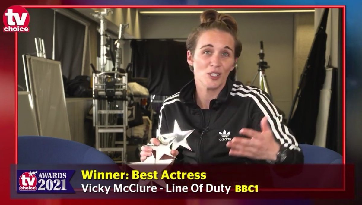 Yes! Congratulations @Vicky_McClure for winning Best Actress at the #TVChoiceAwards 👏👏