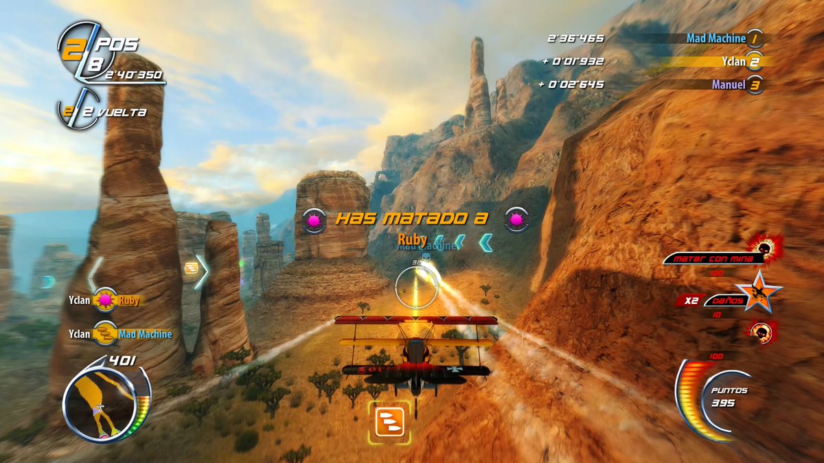 Yclan's tweet photo. 📝 #Análisis de #SkyDriftInfinity 💮
#Carreras de velocidad de aviación con un toque #arcade e infinita diversión con explosiones a mogollón

🌐Léelo: https://t.co/5WRmWzmI5E

#️⃣Tags: #review #shooter #action #Airracing #acrobatic #Steam #NintendoSwitch #PS4 #XboxOne @handy_games https://t.co/F8DG3W3rRT