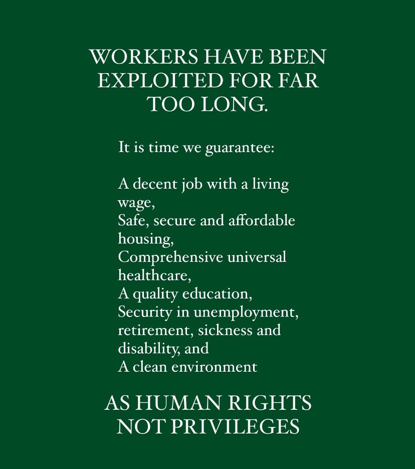 On labour day we celebrate the accomplishments of the labour movement throughout our history and recognize how far we have yet to go in protecting workers rights across this country. #Elxn44 #LabourDay2021