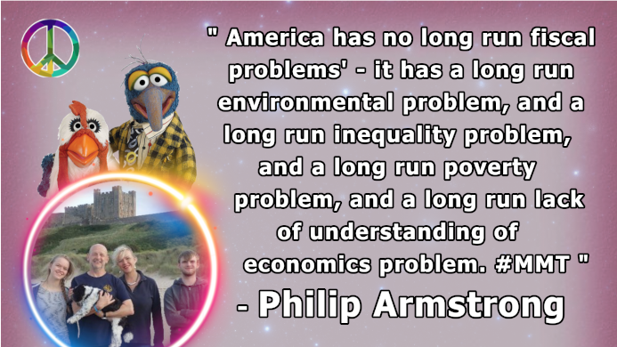 BT_Spectrum's tweet photo. This #MMTweet is featured in todays weekly review, 
from Philip Armstrong @PhilArmstrong58 !
https://t.co/dZkP0cyH2v
#Infrastructure #Labor #NoMoreAusterity #GreenNewDeal #ClimateRefugees 
#PublicPurpose #MMT
#EconomicJustice #MoneyMyths #MMTruth #JobGuarantee #MuppetsforMMT https://t.co/G6HWQOyXvW