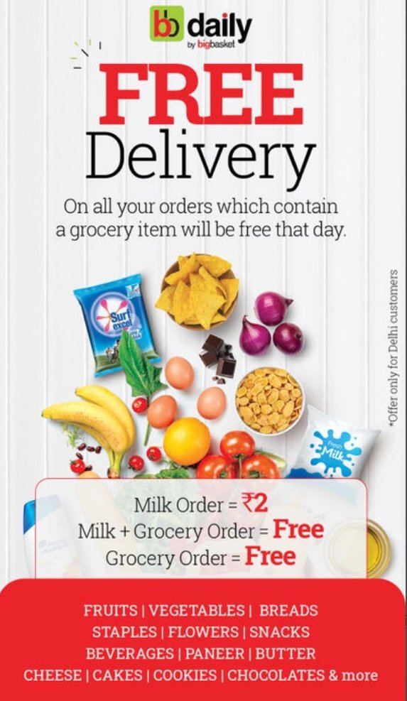 bigbasket on Twitter "We are happy to let you know that bigbasket is