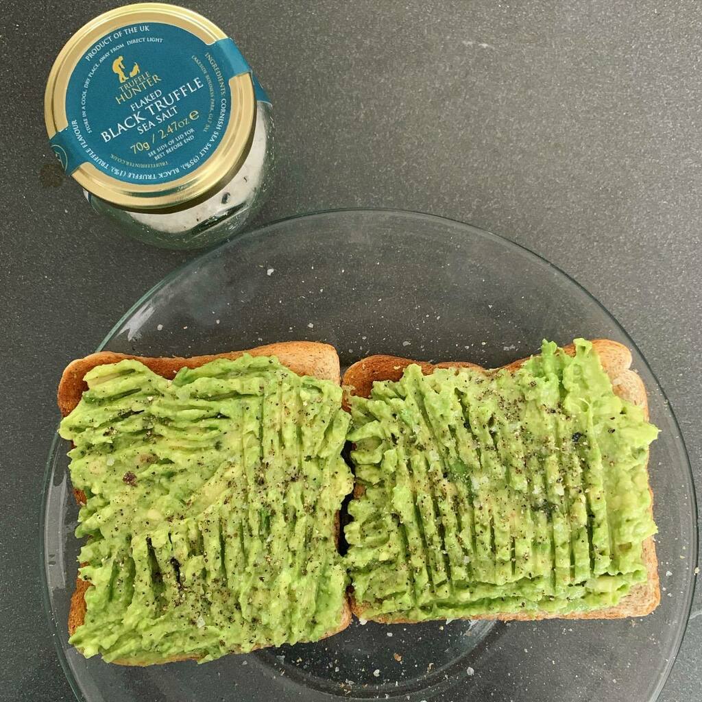 ceruleansky's tweet photo. You bet I did. And it was AMAZING.
•
•
•
#food #avocadotoast #foodporn #trufflesalt #flakyseasalt https://t.co/ApazvM5Ah6
