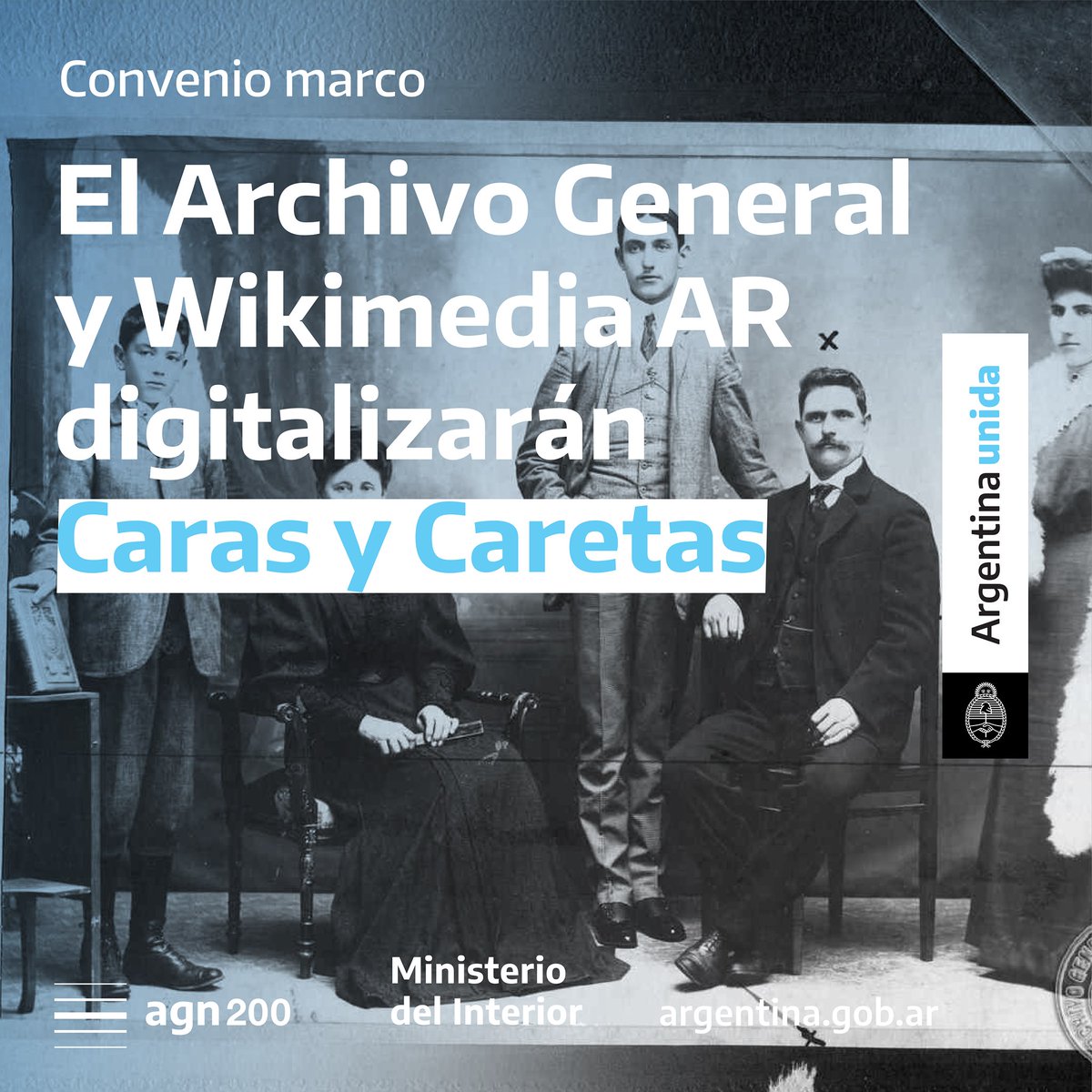 🤝 El Archivo General de la Nación y <a href="/wikimedia_ar/">Wikimedia Argentina</a> se unen para trabajar por el libre acceso a los documentos que registran la historia de todas y todos!