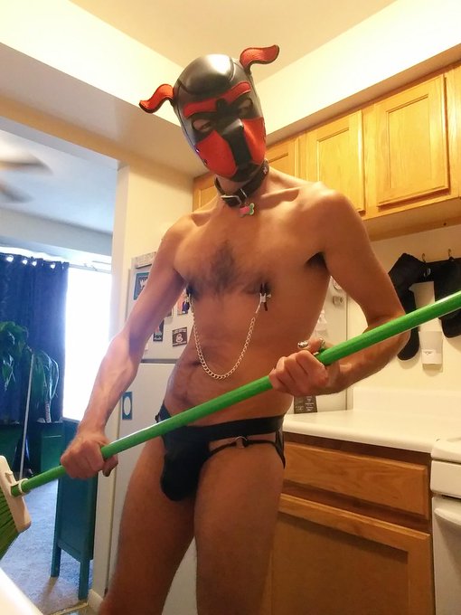 3 pic. I lost focus...so I got the clamps ? gotnthe dishes D.O.N.E!!! Now...onto the sweeping.

#puppyplaycommunity