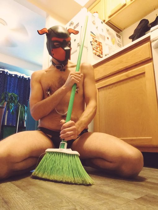 4 pic. I lost focus...so I got the clamps ? gotnthe dishes D.O.N.E!!! Now...onto the sweeping.

#puppyplaycommunity
