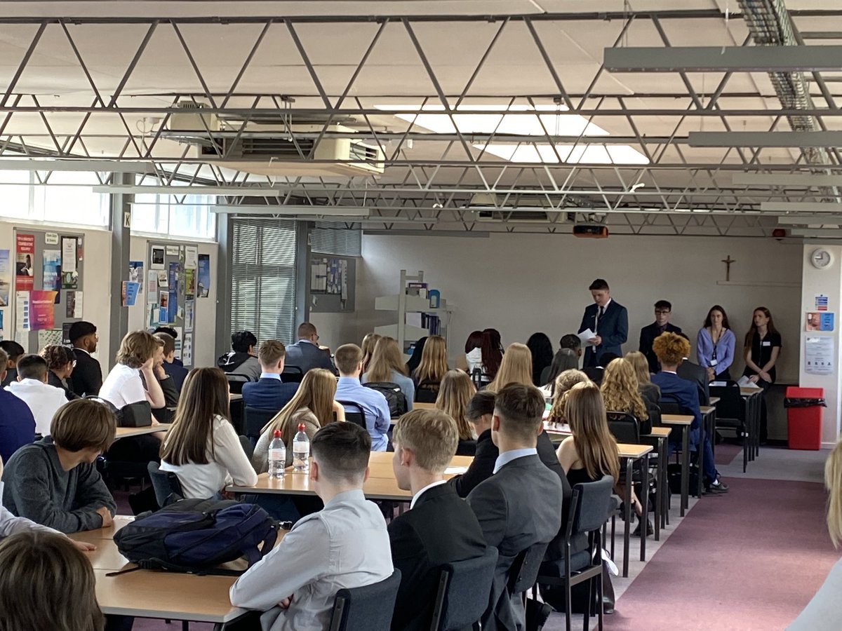 A great day welcoming our new year 12 students to the 6th form!